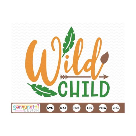 Download Free Wild Child SVG Cutting File For Crafts