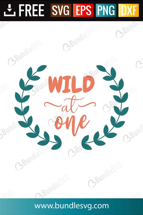 Download Free Wild One SVG Cut Files