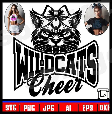 Download Free Wildcats Cheer SVG Easy Edite
