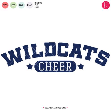 Download Free Wildcats Cheer SVG Files DXF Files