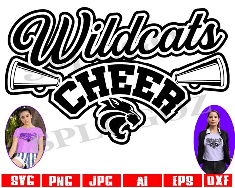Download Free Wildcats Cheer SVG Images