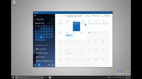 Free Windows 10 Calendar Program