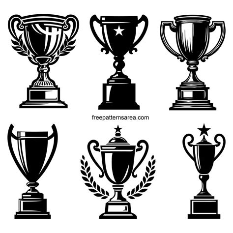 Download Free Winning Trophy Banner - SVG File,DXF File Creativefabrica DXF Files