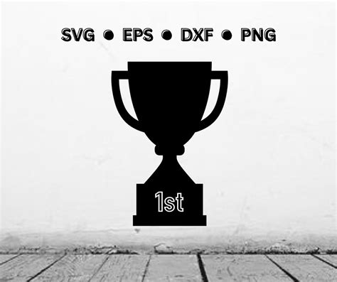Download Free Winning Trophy Banner - SVG File,DXF File Cut Images