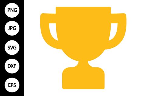 Download Free Winning Trophy Banner - SVG File,DXF File for Cricut Machine