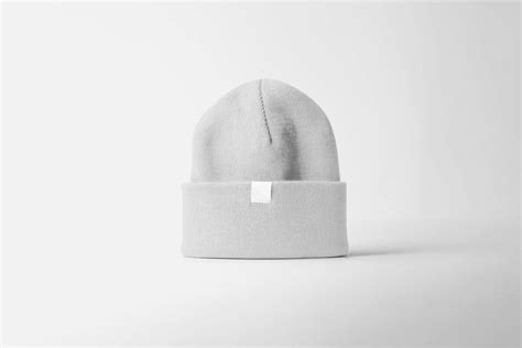 Download Free Winter Hat Mockup - Front View PSD Generator
