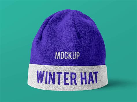 Download Free Winter Hat Mockup PSD TIFF Files