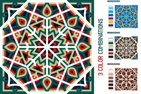 Download Free Winter Mandala 3D Layered SVG Cut File Easy Edite