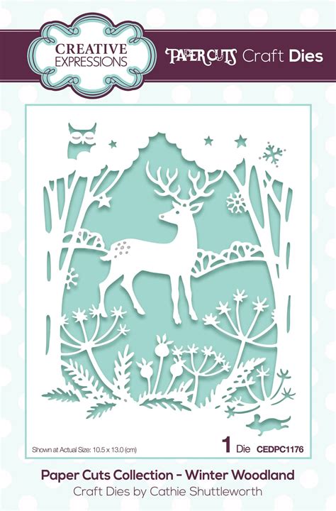 Download Free Winter Woodland Paper DXF Files