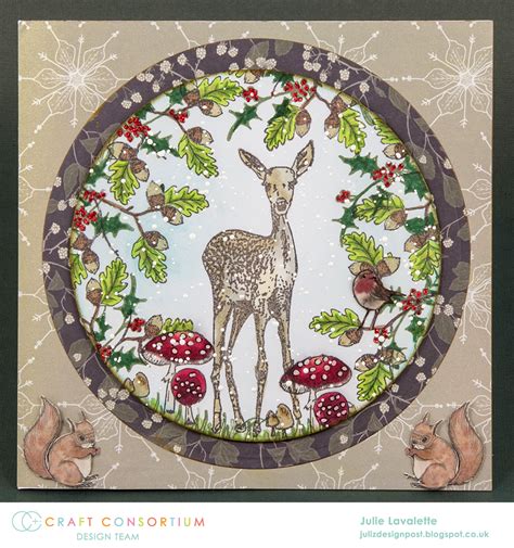 Download Free Winter Woodland Paper Files For Crafts