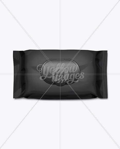 Download Free Wipes With Small Cap Black PSD Object Mockups