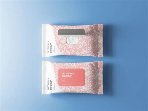 Download Free Wipes With Small Cap Black PSD Object Mockups PSD Files