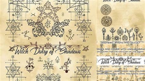 Download Free Witch Diary of Shadows DXF Files