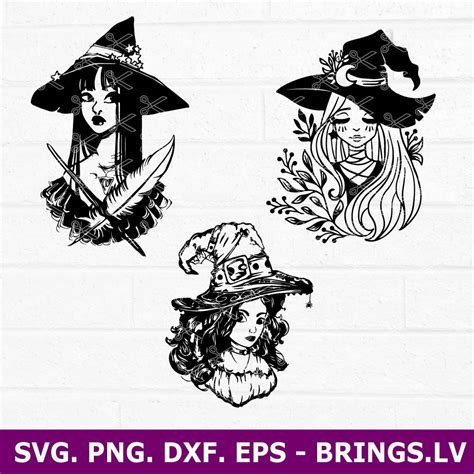 Download Free Witch SVG / DXF / EPS Files Cut Files