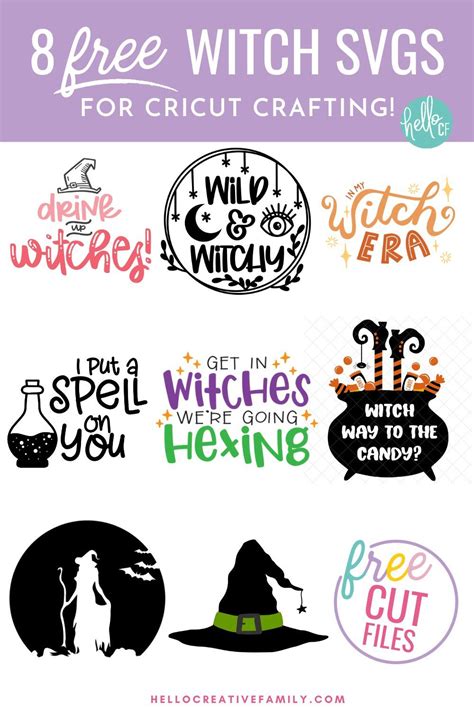 Download Free Witch SVG / DXF / EPS Files Files