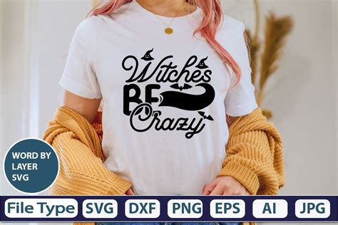 Download Free Witches Be Crazy SVG Cut Files