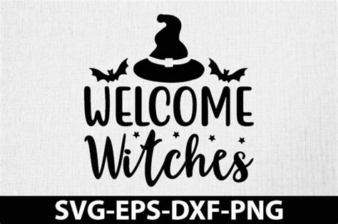 Download Free Witches Welcome SVG Cutting File Crafts