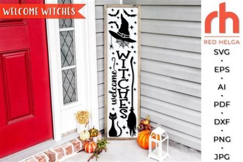 Download Free Witches Welcome SVG Cutting File Easy Edite