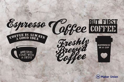 Download Free With Coffee All Things Are Possib Files DXF Files