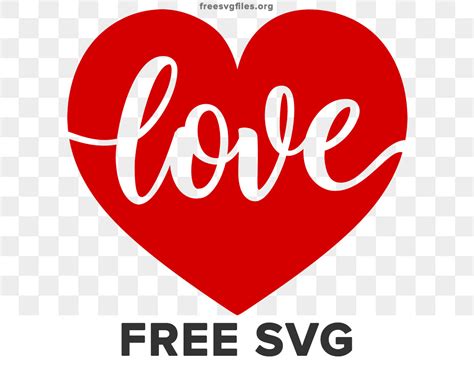 Download Free With Love SVG Images