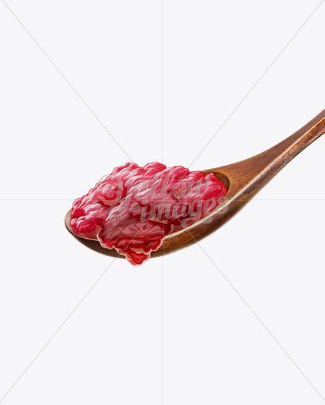 Download Free Wooden Spoon With Jam PSD Generator