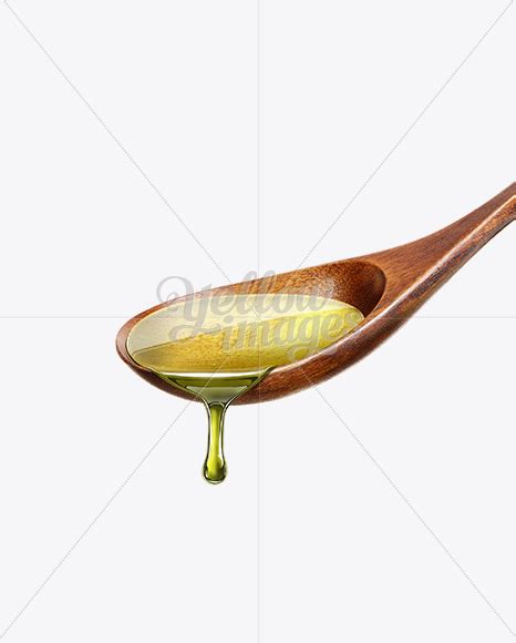 Download Free Wooden Spoon With Oil PSD Object Mockups PSD Files