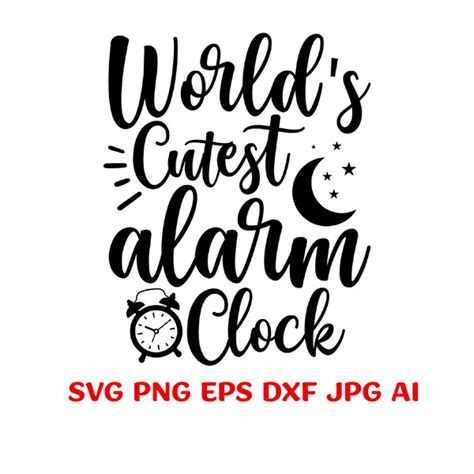 Download Free World's Cutest Alarm Clock Commercial Use DXF Files