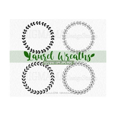 Download Free Wreath 7 Commercial Use DXF Files