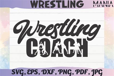 Download Free Wrestling Coach Files DXF Files
