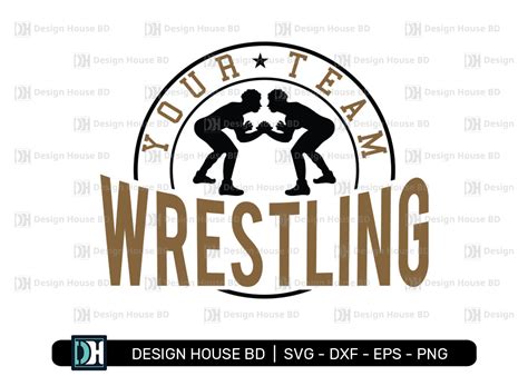 Download Free Wrestling Commercial Use DXF Files