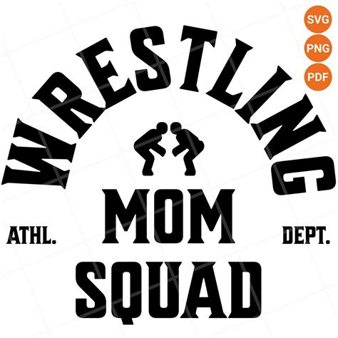 Download Free Wrestling Mom Files For Crafts