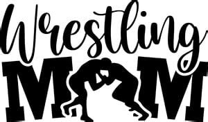 Download Free Wrestling Mom SVG Cut File DXF Files