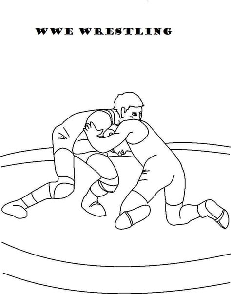 Download Free Wrestling Printable