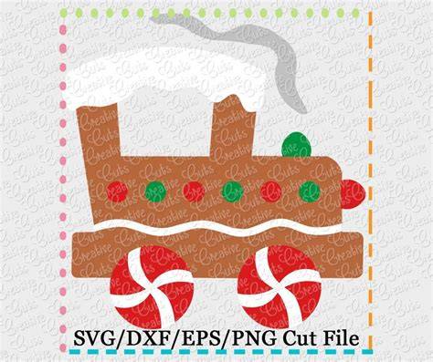Download Free Xmas Train - SVG File, DXF File Commercial Use DXF Files