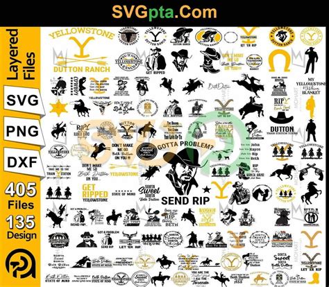 10 Free Yellowstone SVG Files to Make Your Next Project Stand Out!