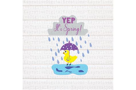 Download Free Yep It's Spring SVG - Spring Cut File Cameo