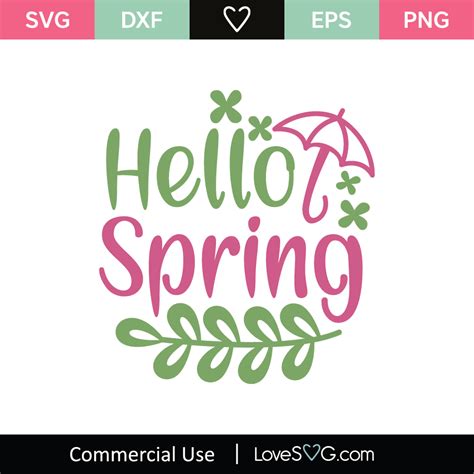 Download Free Yep It's Spring SVG - Spring Cut File Commercial Use Free PSD Mockups
