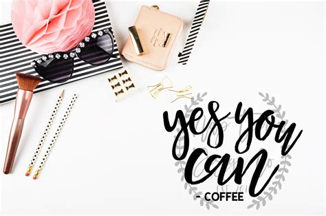 Download Free Yes You Can Coffee SVG Files