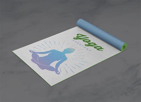 Download Free Yoga Mat Mockup PSD Placeit PSD Files