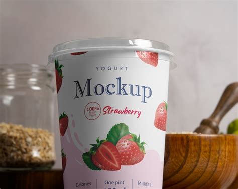 Download Free Yogurt 2-pack Mockup PSD TIFF Files PSD Files