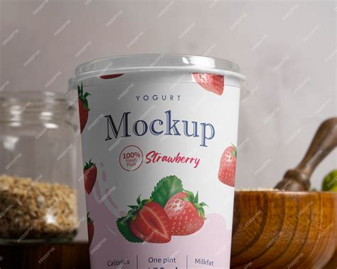 Download Free Yogurt Packaging Mockup PSD TIFF Files PSD Files