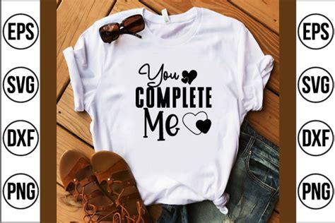 Download Free You Complete Me SVG File,DXF File Commercial Use Free PSD Mockups
