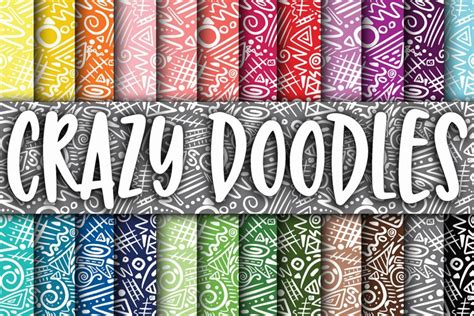Download Free Zen Doodles Digital Scrapbook Paper Files