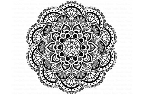 Download Free Zentangle Mandala Svg Design Files DXF Files