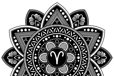 Download Free Zodiac mandala designs DXF Files