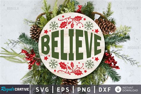 Download Free believe Files For Crafts