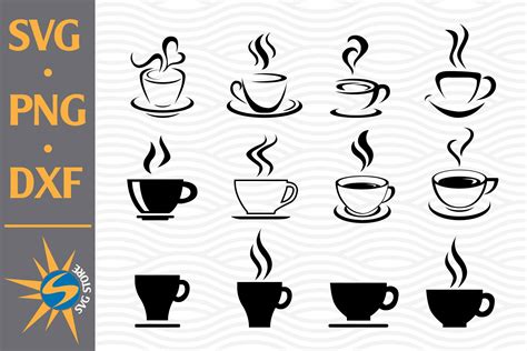 Download Free coffee Svg Bundle DXF Files