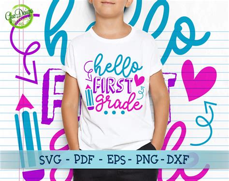 Download Free first grade SVG Cut Images