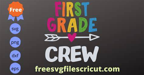 Download Free first grade SVG Easy Edite