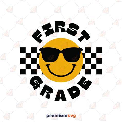 Download Free first grade SVG Printable